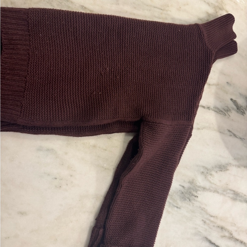 Vince burgundy Knit Pullover - Picture 3 of 3